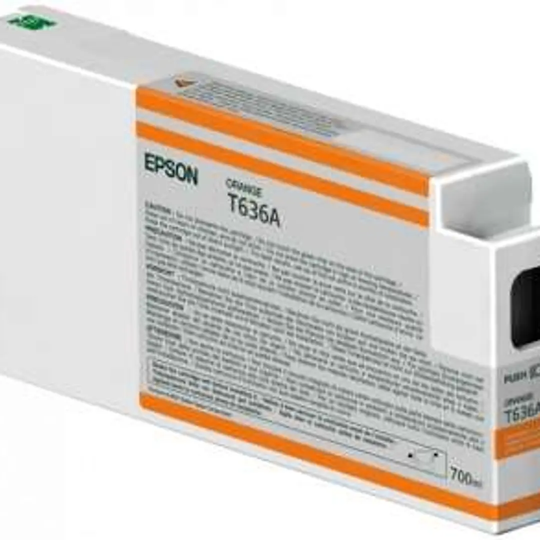 Epson T636A Naranja Cartucho de Tinta Original - C13T636A00 1