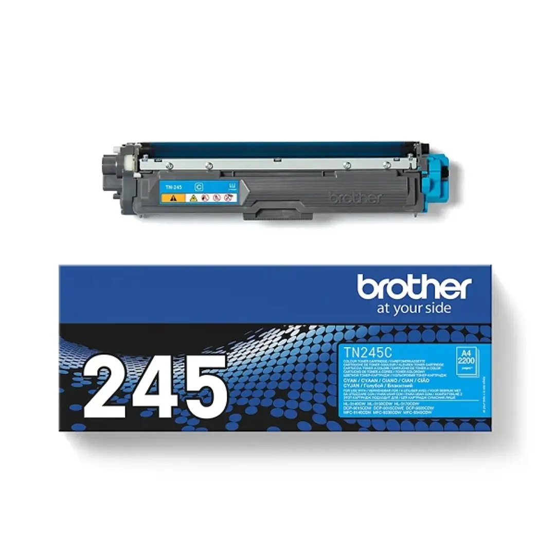 Brother TN245 Cyan Cartucho de Toner Original - TN245C 1