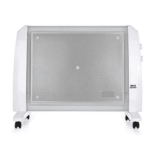 Orbegozo RM 1510 Radiador de Mica Ecoheat - Conveccion Rapida y Difusion Eficiente - Potencia Ajustable - Seguridad Antivuelco y Sobrecalentamiento - 