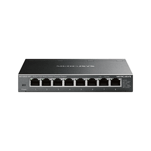Mercusys MS108GS-M2 Switch 5 Puertos 2.5 Gigabit - Multi-Gigabit 10/100/1000/2500 - Auto-Negociacion - Color Negro