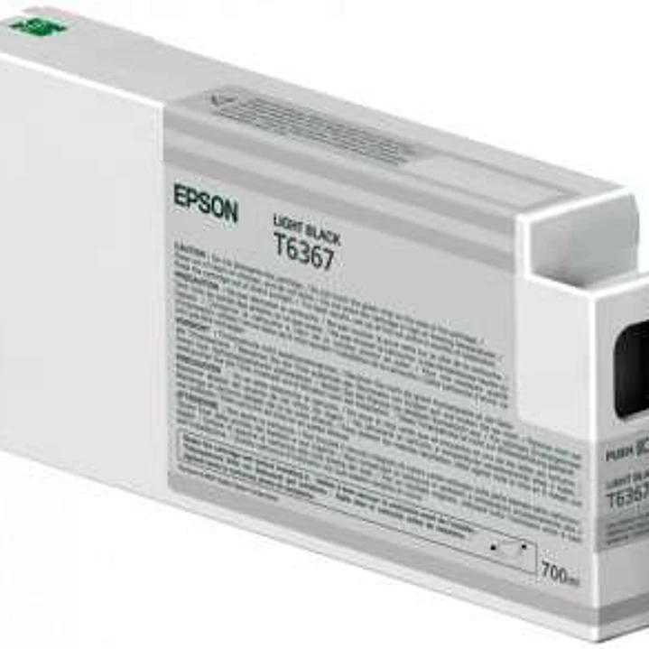 Epson T6367 Negro Light Cartucho de Tinta Original - C13T636700 1