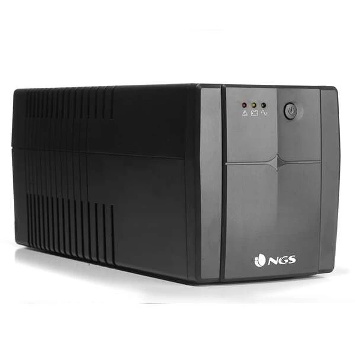 NGS Fortress 1500 V2 SAI 1200VA UPS 720W - Tecnologia Off Line - Funcion AVR - 4x Schukos - Proteccion Sobrecargas y Cortocircuitos 1