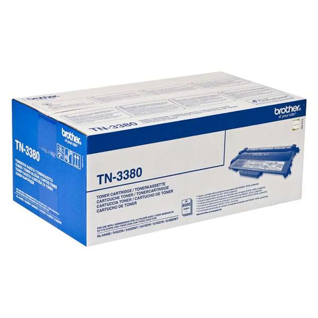 Brother TN3380 Negro Cartucho de Toner Original 1