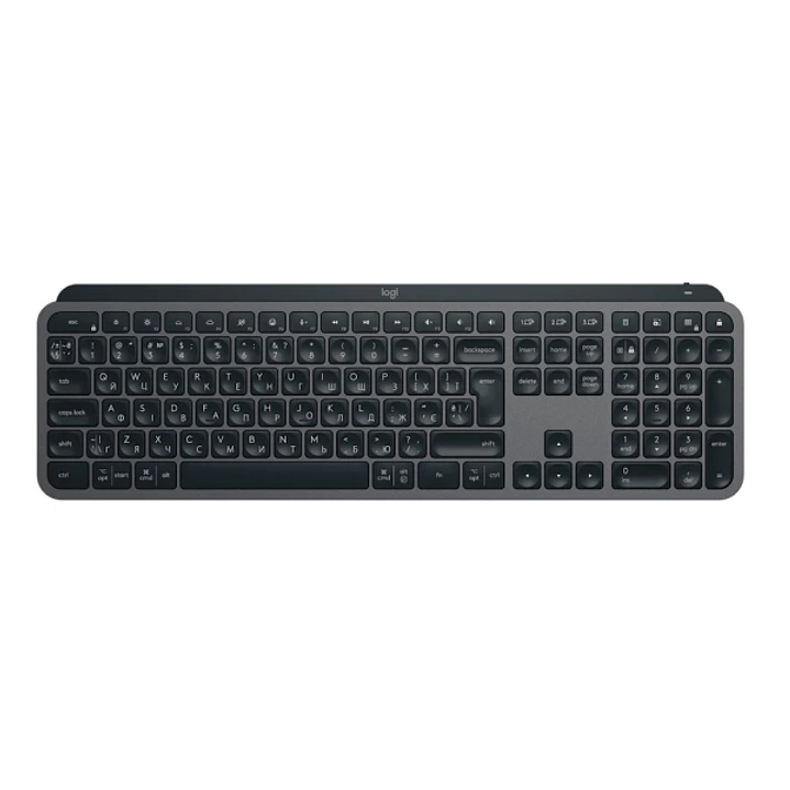 Logitech MX Keys S Teclado Inalambrico Retroiluminado - Iluminacion Inteligente con Sensor de Proximidad - Conectividad Bluetooth y Logi Bolt - Multi  1
