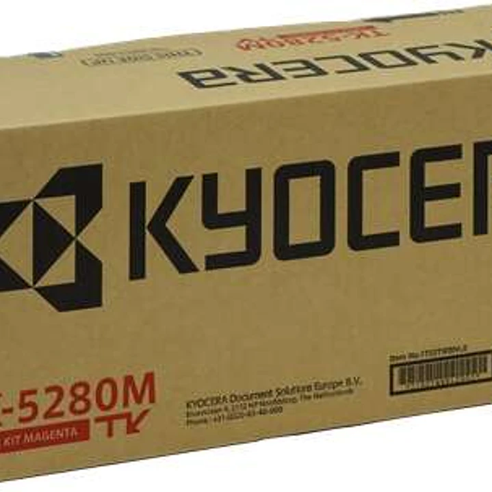 Kyocera TK5280 Magenta Cartucho de Toner Original - 1T02TWBNL0/TK5280M 1