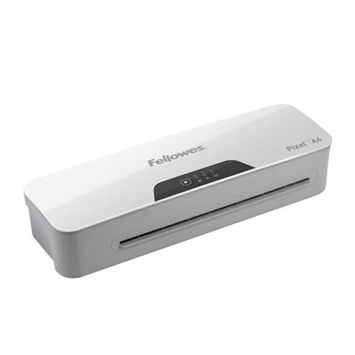 Fellowes Pixel A4 Plastificadora - Calentamiento en 3 Minutos - Adecuado para Fundas de 80 hasta 125 micras - Color Blanco/Gris 1
