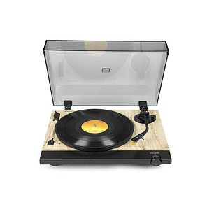 Thomson TT702 Giradiscos Preamplificado Premium - Conexion RCA  - Color Madera/Aluminio