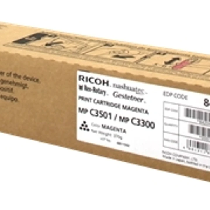 Ricoh Aficio MP-C2800/MP-C3300/MP-C3001/MP-C3501 Magenta Cartucho de Toner Original - 841126/842045/841426 1