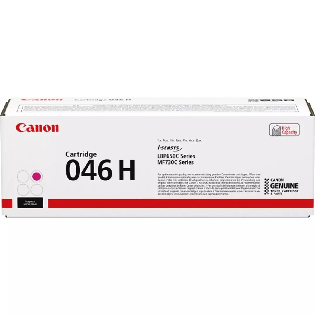 Canon 046H Magenta Cartucho de Toner Original - 1252C002 1