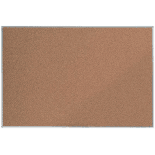 Nobo Tablero Anuncios Corcho Essence 1800x1200mm - Montaje Esquinas - Superficie Corcho - Marco Aluminio Anodizado - Color Natural