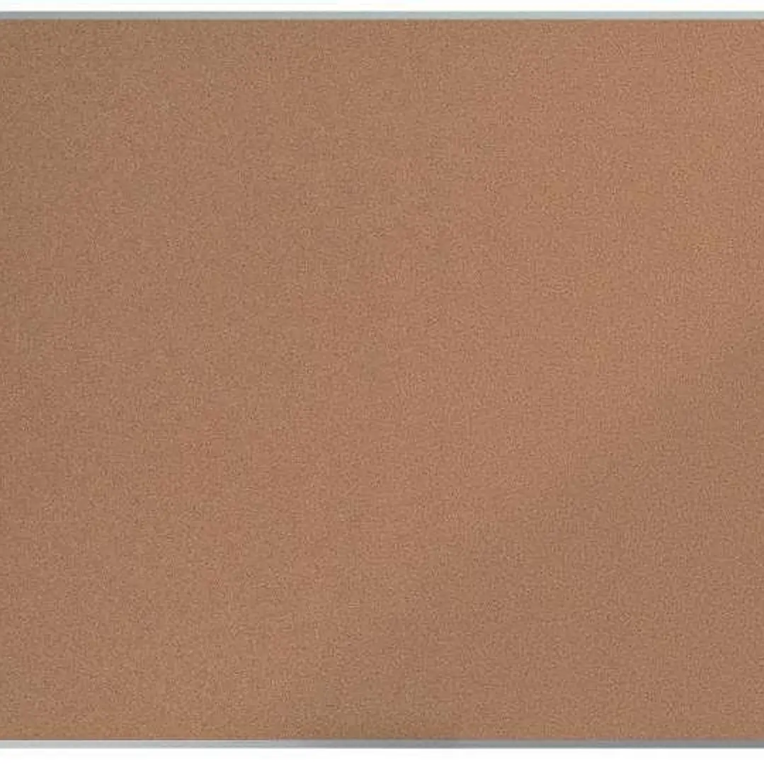 Nobo Tablero Anuncios Corcho Essence 1800x1200mm - Montaje Esquinas - Superficie Corcho - Marco Aluminio Anodizado - Color Natural 1