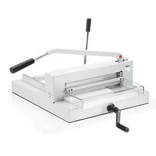 DHP IDEAL 4305 Guillotina para Gruesos de Palanca con Capacidad hasta 500 Hojas (70 g/m²) - Hoja de Acero Aleman - Palanca con Sistema de Proteccion -