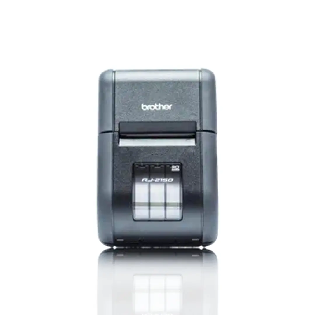Brother RJ-2150 Impresora Termica Portatil de Etiquetas WiFi, Bluetooth MFI y USB - Resolucion 203ppp - Velocidad 152mms - Color Negro 1