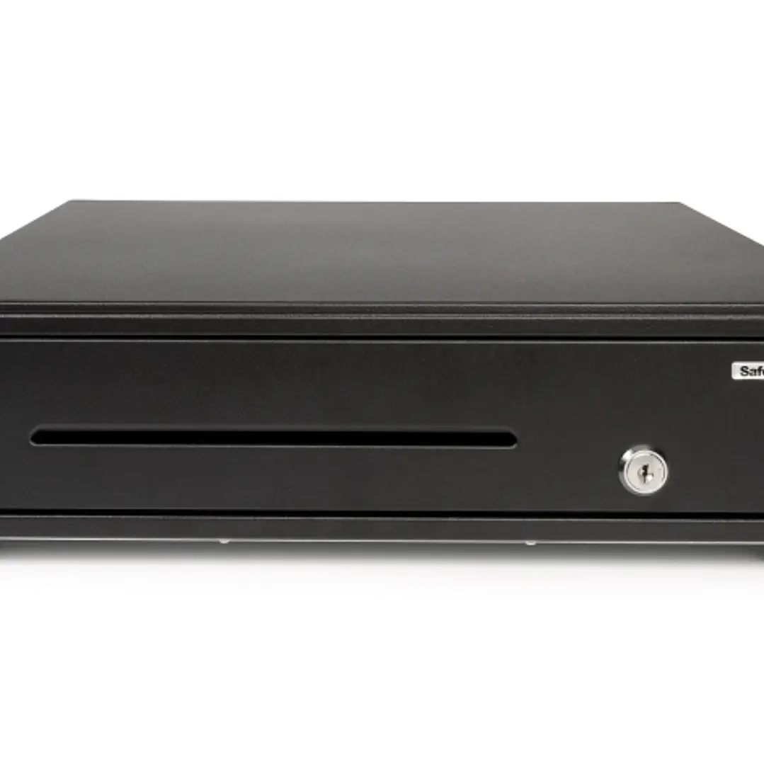 Safescan SD-4141 24V Cajon Portamonedas - 8 Compartimentos para Monedas - 4 Compartimentos para Billetes - hasta 1 Millon de Aperturas 1