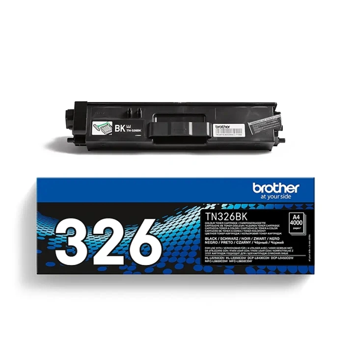 Brother TN326 Negro Cartucho de Toner Original - TN326BK 1
