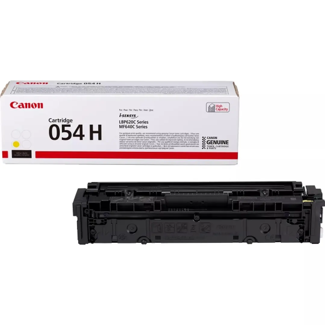 Canon 054H Amarillo Cartucho de Toner Original - 3025C002 1