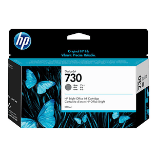 HP 730 Gris Cartucho de Tinta Original - P2V66A