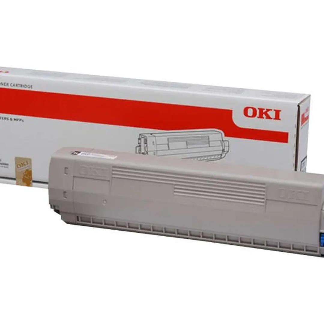 OKI MC853/MC873/MC883 Amarillo Cartucho de Toner Original - 45862837 1