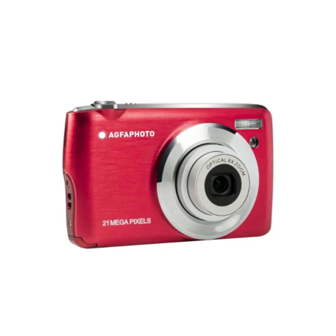 Agfaphoto Pack DC8200 Camara Digital + Estuche + Tarjeta 16SD - Color Rojo 1