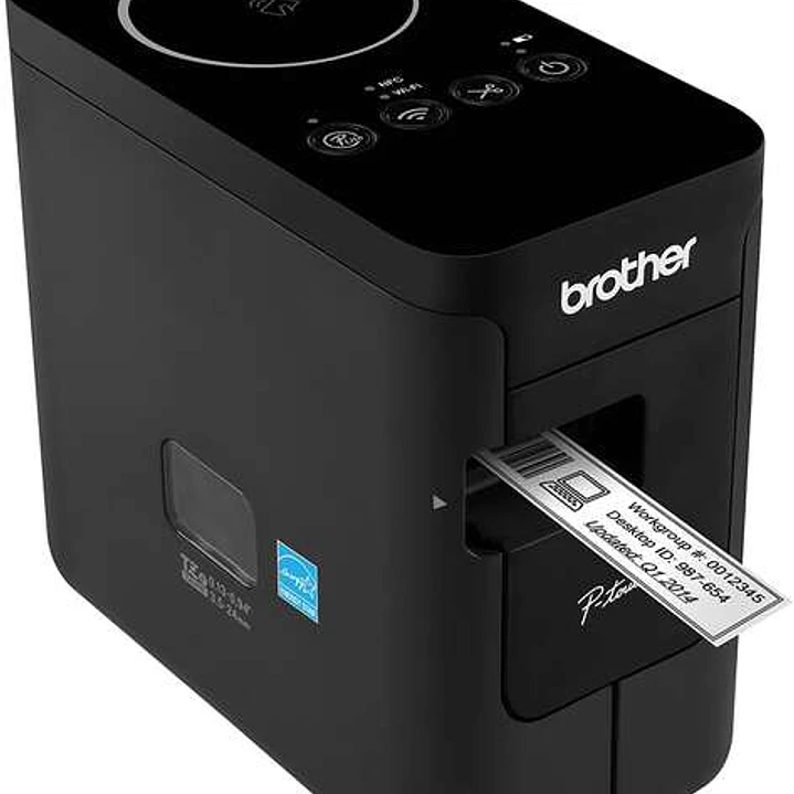 Brother PTP750W Rotuladora Electronica Profesional WiFi - USB, NFC - Velocidad 30mms- Resolucion 180x360ppp 1