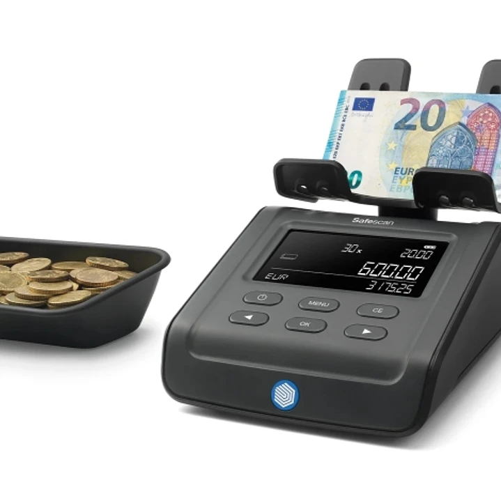 Safescan 6175 Balanza Contadora de Dinero - Cuenta Billetes y Monedas por su Peso - Tambien Articulos no Monetarios 1
