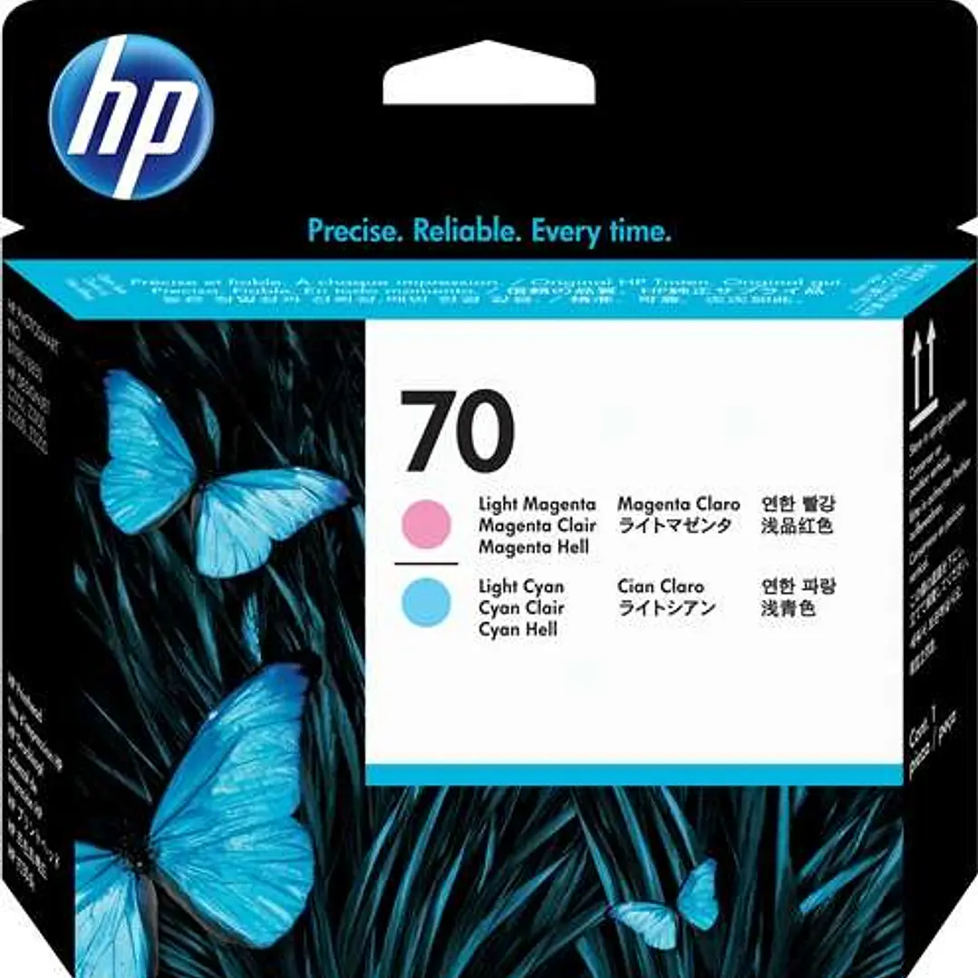 HP 70 Cyan Light/Magenta Light Cabezal de Impresion Original - C9405A 1