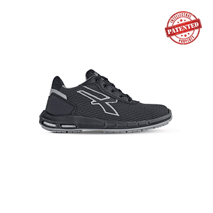 Upower Scudo Plus S ESD Calzado de Seguridad - Talla 46 - Puntera AirToe Aluminium, Antipinchazos, Alta Resistencia a la Abrasion, Suela PU/PU High Re