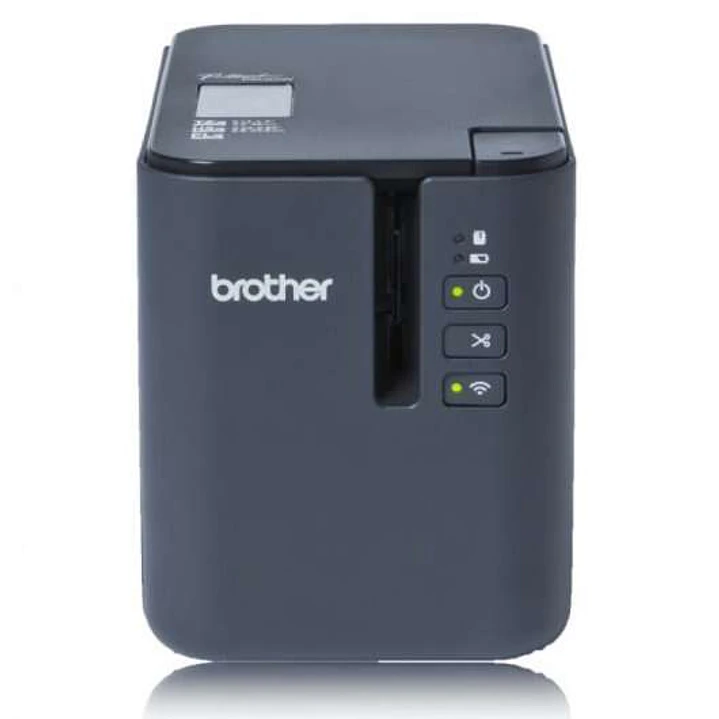 Brother PT-P900W Rotuladora Electronica Profesional USB, Serie, WiFi - Pantalla LCD - Velocidad 60mms - Color Gris 1