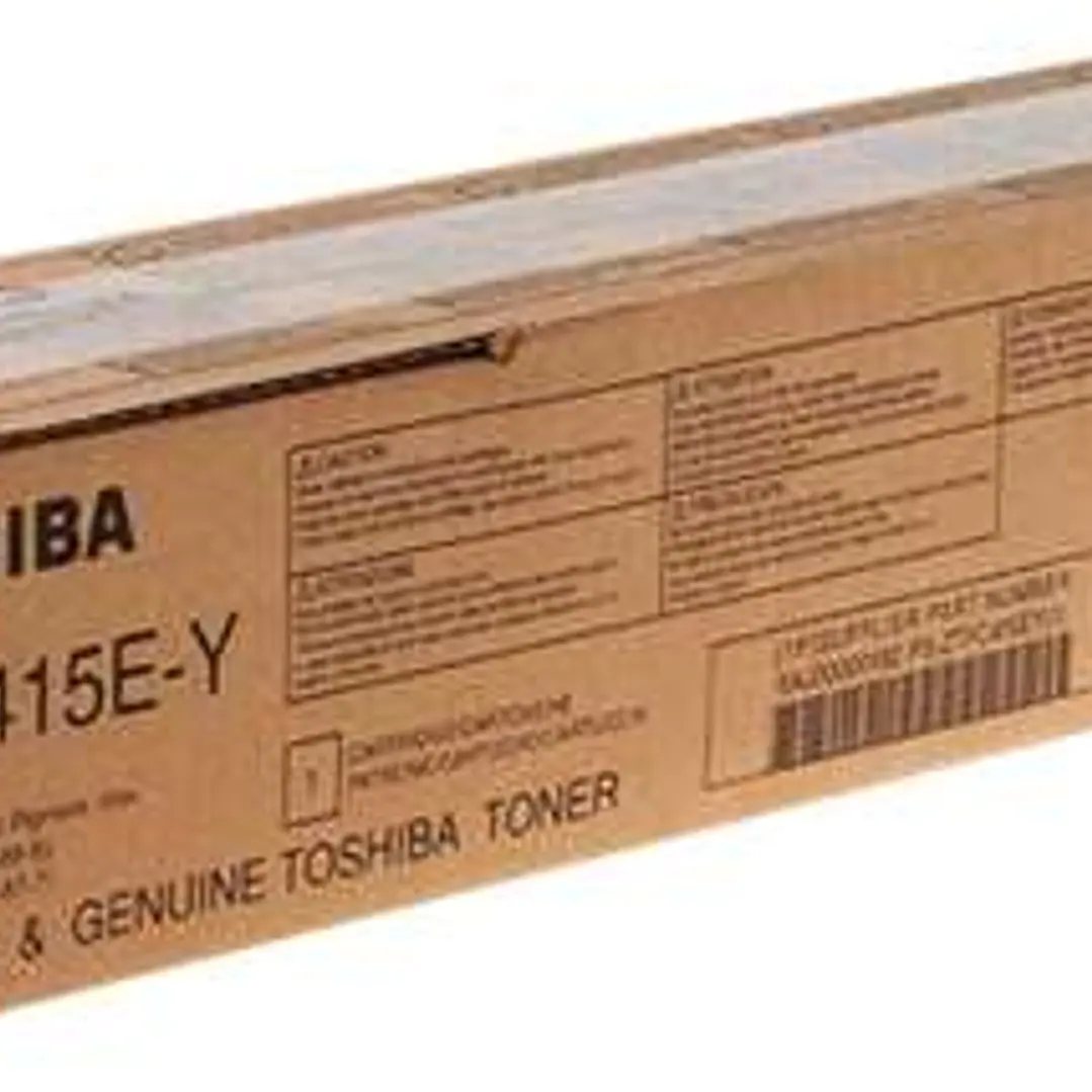 Toshiba T-FC415EY Amarillo Cartucho de Toner Original - 6AJ00000182 1