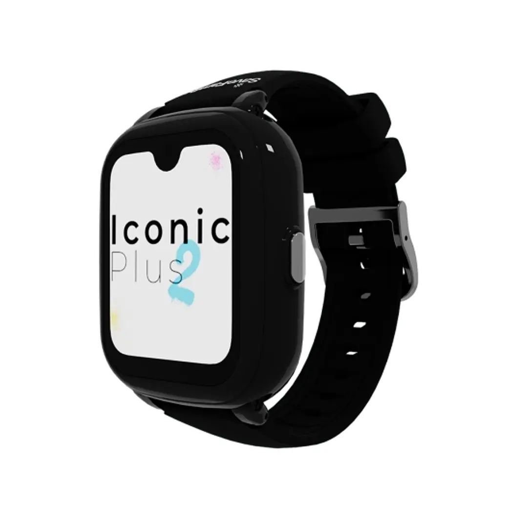 Savefamily Reloj Inteligente Smartwatch Infantil Iconic Plus 2 con GPS y Llamada - IP67 - Bateria 850mAh - IA - Color Negro 1