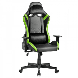 Mars Gaming MGC-PRO Silla Gaming - Cuero PU - Cojines Soft-Touch - Reposabrazos 2D - Respaldo Reclinable 135º - Soporta 150 kg - Base Acero - Ruedas X