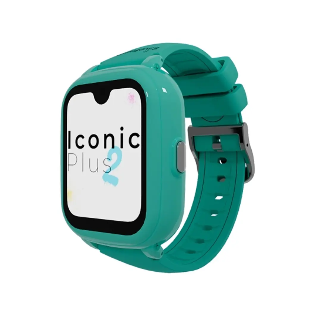 Savefamily Reloj Inteligente Smartwatch Infantil Iconic Plus 2 con GPS y Llamada - IP67 - Bateria 850mAh - IA - Color Menta 1