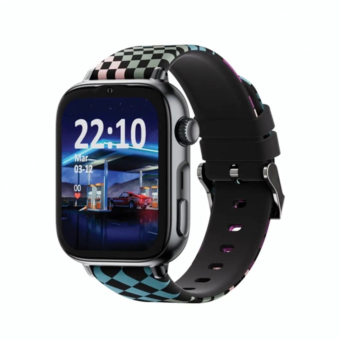 Savefamily Reloj Inteligente Smartwatch Infantil SaveWatch Plus 2 - Pantalla Amoled - Carcasa Negra - Correa Silicona Loop 1
