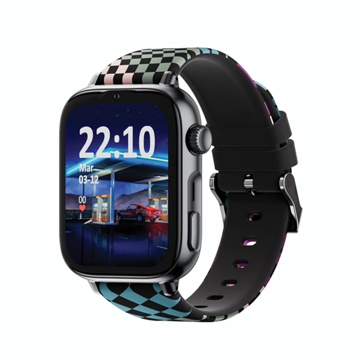 Savefamily Reloj Inteligente Smartwatch Infantil SaveWatch Plus 2 - Pantalla Amoled - Carcasa Negra - Correa Silicona Loop 1