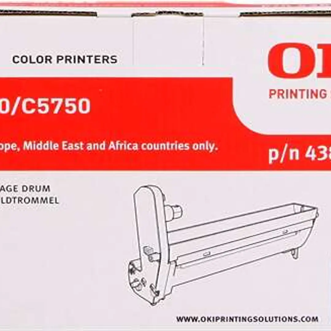 OKI C5650/C5750 Cyan Tambor de Imagen Original - 43870007 (Drum) 1