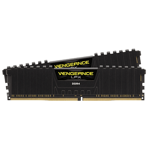 Corsair Vengeance Memoria DDR4 16GB 2x8GB PC 3200 LPX - Color Negro