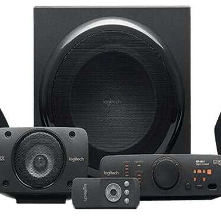 Logitech Z906 Sistema de Altavoces 5.1 THX 1000W - Subwoofer 165W - Dolby & DTS - Mando a Distancia - Color Negro 1