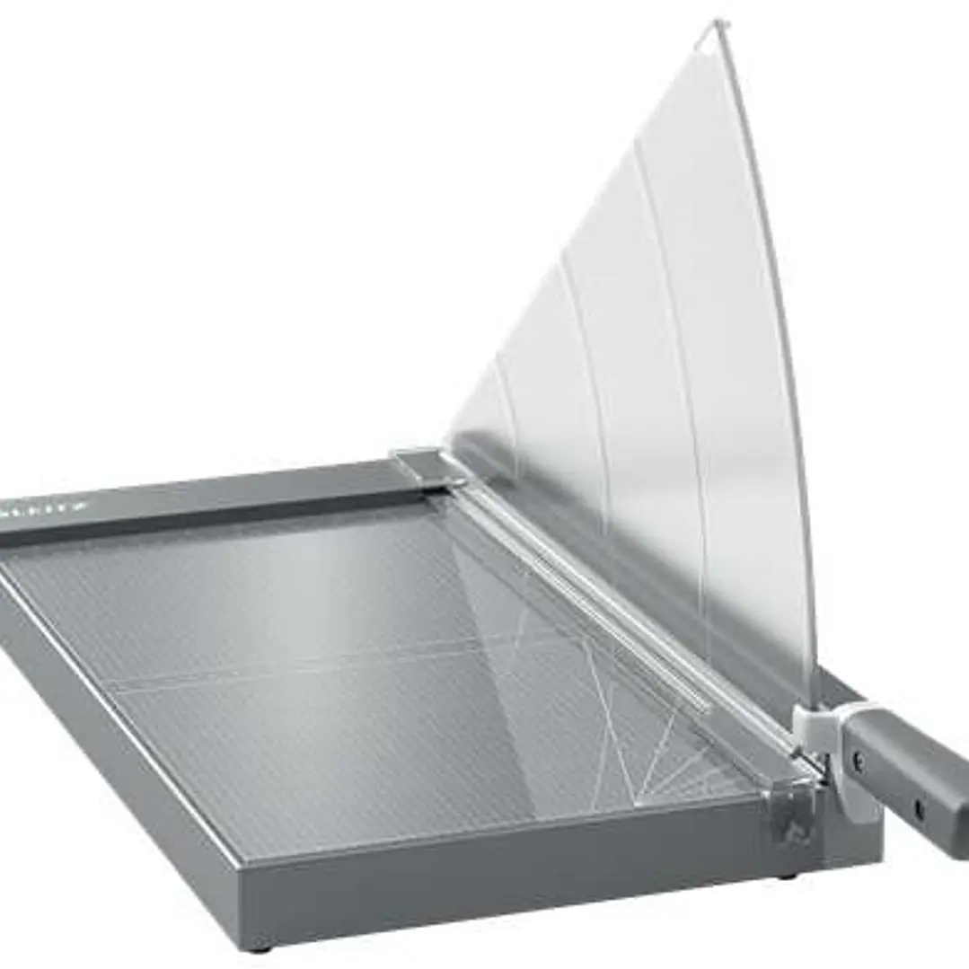 Leitz Precision Office Pro A3 Guillotina de papel - Recorta hasta 25 Hojas - Formato A3 - Corte Acero Rectificado de Precision 1