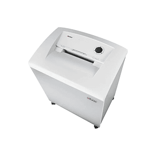 Dahle 214 Destructora de Papel Manual Corte en Tiras P-2 - Destruye hasta 26 Hojas - Capacidad de la Papelera 140L - Ruedas Giratorias - Color Gris