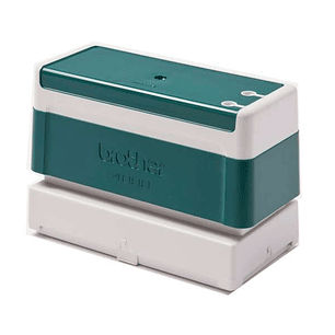 Brother PR4090G6P Pack de 6 Monturas de Sellos Originales - 40x90mm - Color Verde