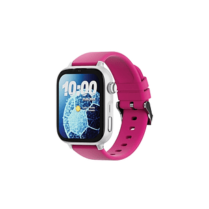 Savefamily Reloj Inteligente Smartwatch Infantil SaveWatch Plus 2 - Pantalla Amoled - Carcasa Blanca - Correa Silicona Lollipop