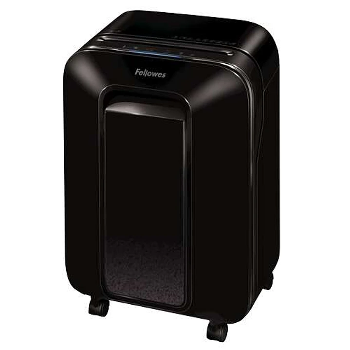 Fellowes LX201 Destructora de Papel Manual Microcorte P-5 - Destruye hasta 12 Hojas a la Vez - Capacidad de la Papelera 22L - Color Negro 1