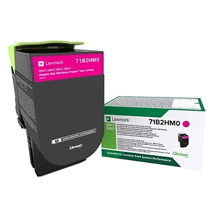 Lexmark CS417/CX417/CS517/CX517 Magenta Cartucho de Toner Original - 71B2HM0/71B0H30