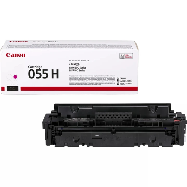 Canon 055H Magenta Cartucho de Toner Original - 3018C002 1