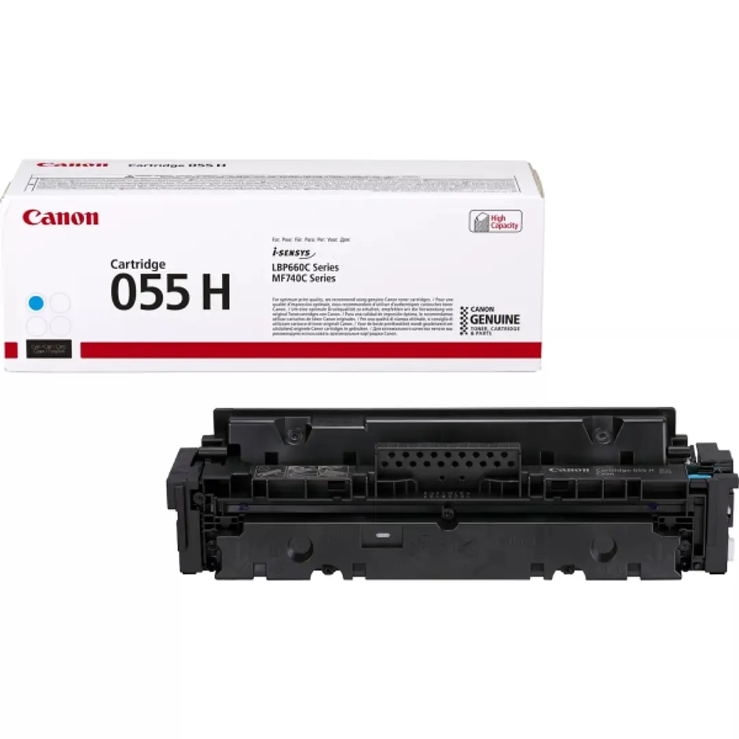 Canon 055H Cyan Cartucho de Toner Original - 3019C002 1