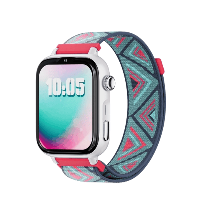 Savefamily Reloj Inteligente Smartwatch Infantil SaveWatch Plus 2 - Pantalla Amoled - Carcasa Blanca - Correa Silicona Lollipop 1