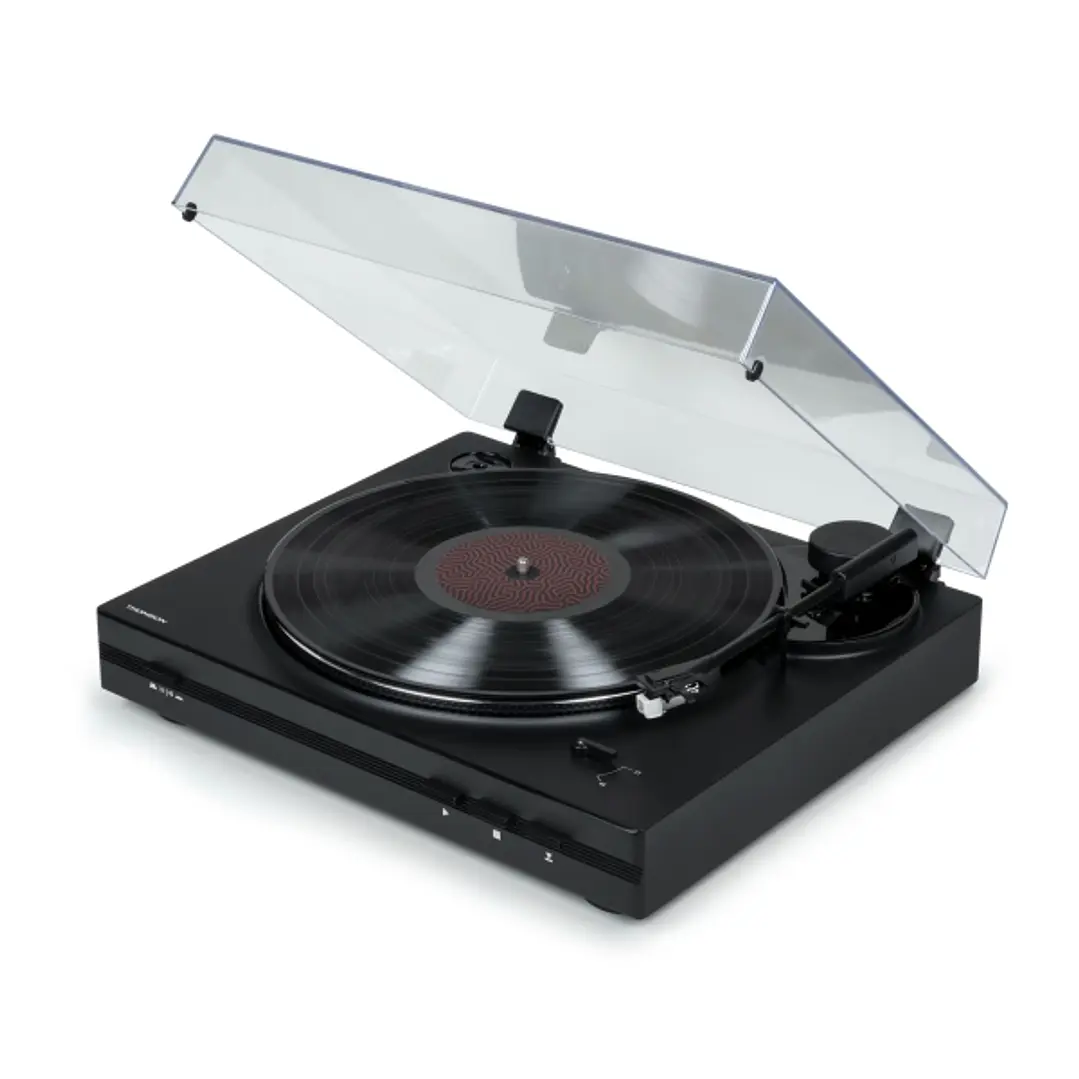 Thomson TT350 Giradiscos Preamplificado - Funcion Parada Automatica - Color Negro 1