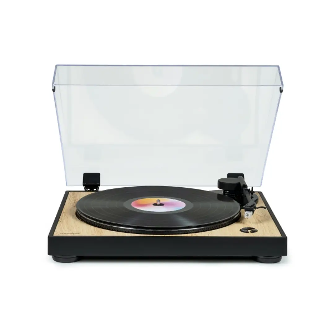 Thomson TT300 Giradiscos Preamplificado - Funcion Parada Automatica - Color Madera/Negro 1