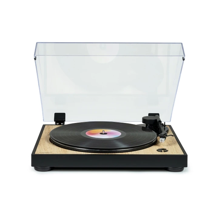 Thomson TT300 Giradiscos Preamplificado - Funcion Parada Automatica - Color Madera/Negro 1