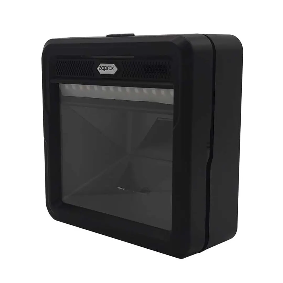 Approx Lector de Codigos de Barras Omnidireccional 1D/2D - Especial Grandes Volumenes - Indicador LED y Beeper - Disparo Automatico 1
